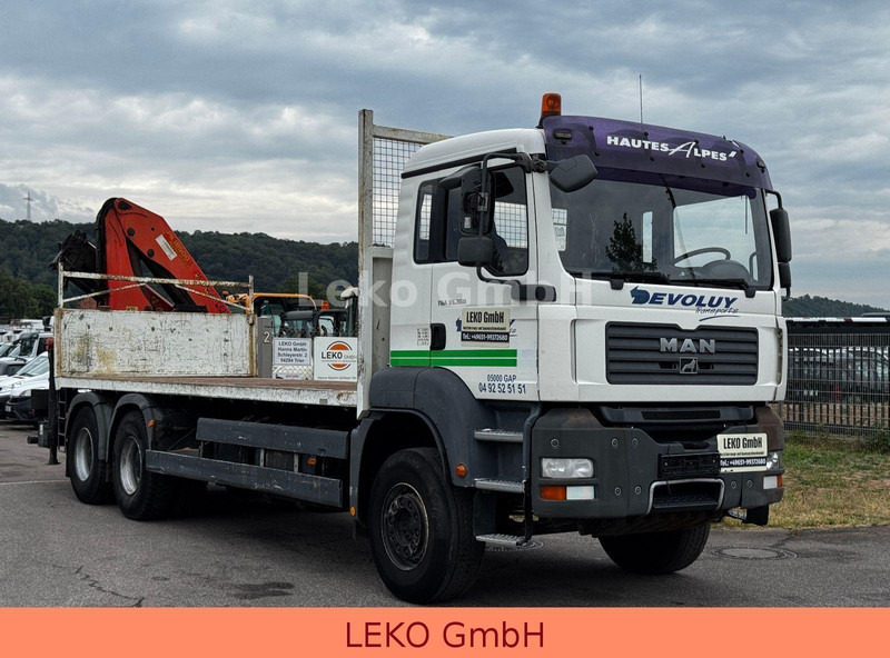 MAN TGA 33.360 - Planbil, Kranbil: bilde 1 MAN TGA 33.360 - Planbil, Kranbil: bilde 1
