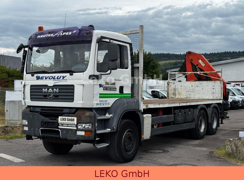 MAN TGA 33.360 - Planbil, Kranbil: bilde 4 MAN TGA 33.360 - Planbil, Kranbil: bilde 4