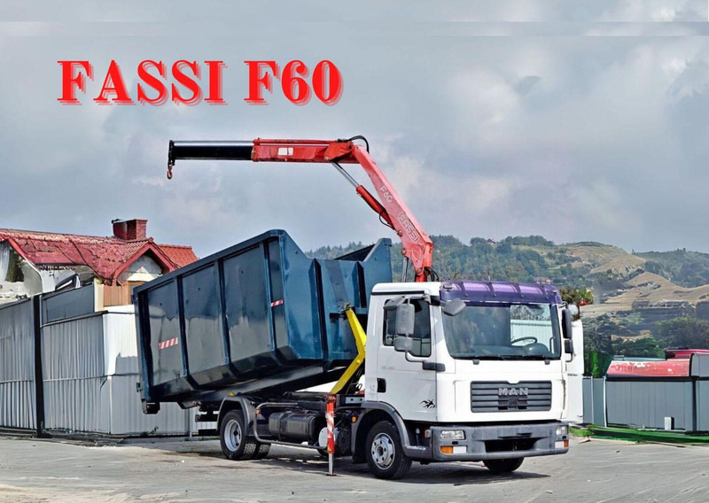 MAN TGL 7.150 + FASSI F60 * TOPZUSTAND - Tippbil, Kranbil: bilde 1 MAN TGL 7.150 + FASSI F60 * TOPZUSTAND - Tippbil, Kranbil: bilde 1