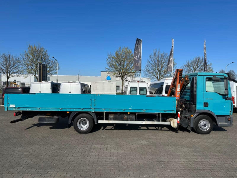 MAN TGL 8.210 - Flatbed truck + crane - Planbil, Kranbil: bilde 5 MAN TGL 8.210 - Flatbed truck + crane - Planbil, Kranbil: bilde 5