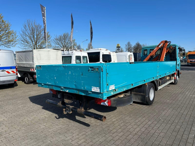 MAN TGL 8.210 - Flatbed truck + crane - Planbil, Kranbil: bilde 3 MAN TGL 8.210 - Flatbed truck + crane - Planbil, Kranbil: bilde 3