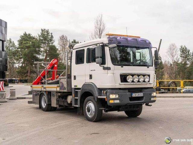 MAN TGM 13.290 4x4 BI FASSI F40B22 Crane Camper - Planbil, Kranbil: bilde 2 MAN TGM 13.290 4x4 BI FASSI F40B22 Crane Camper - Planbil, Kranbil: bilde 2