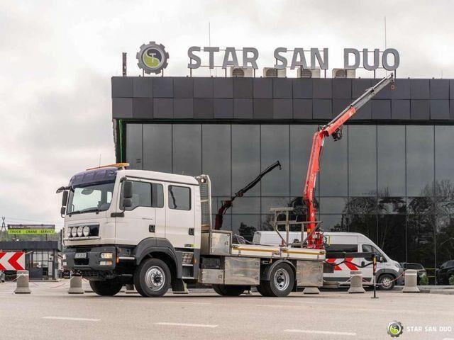 MAN TGM 13.290 4x4 FASSI F40B22 Crane Camper DOKA - Planbil, Kranbil: bilde 1 MAN TGM 13.290 4x4 FASSI F40B22 Crane Camper DOKA - Planbil, Kranbil: bilde 1