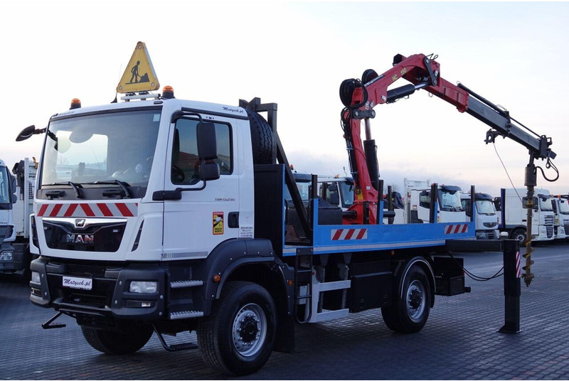 MAN TGM 13.290 / 4x4 / HDS HC 190 + WIERTŁO 2 mb / WIERTNICA / EURO - Borustyr: bilde 1 MAN TGM 13.290 / 4x4 / HDS HC 190 + WIERTŁO 2 mb / WIERTNICA / EURO - Borustyr: bilde 1