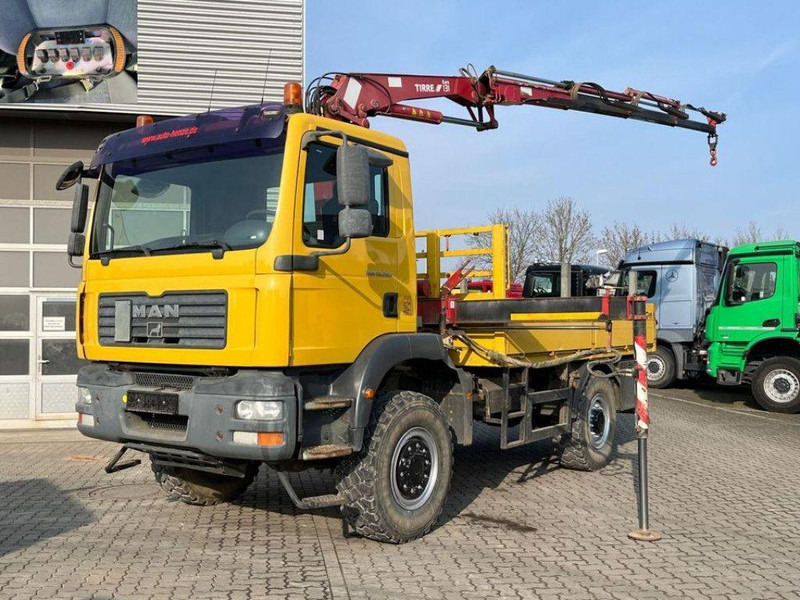 MAN TGM 18.280 4x4 Crane Tirre Euro 131 - Planbil, Kranbil: bilde 1 MAN TGM 18.280 4x4 Crane Tirre Euro 131 - Planbil, Kranbil: bilde 1