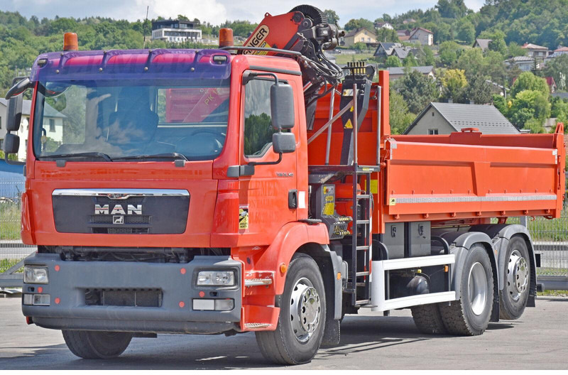 MAN TGM 26.340 - Tippbil, Kranbil: bilde 5 MAN TGM 26.340 - Tippbil, Kranbil: bilde 5