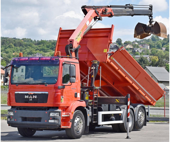 MAN TGM 26.340 - Tippbil, Kranbil: bilde 3 MAN TGM 26.340 - Tippbil, Kranbil: bilde 3