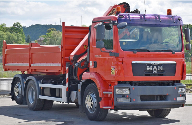 MAN TGM 26.340 - Tippbil, Kranbil: bilde 4 MAN TGM 26.340 - Tippbil, Kranbil: bilde 4