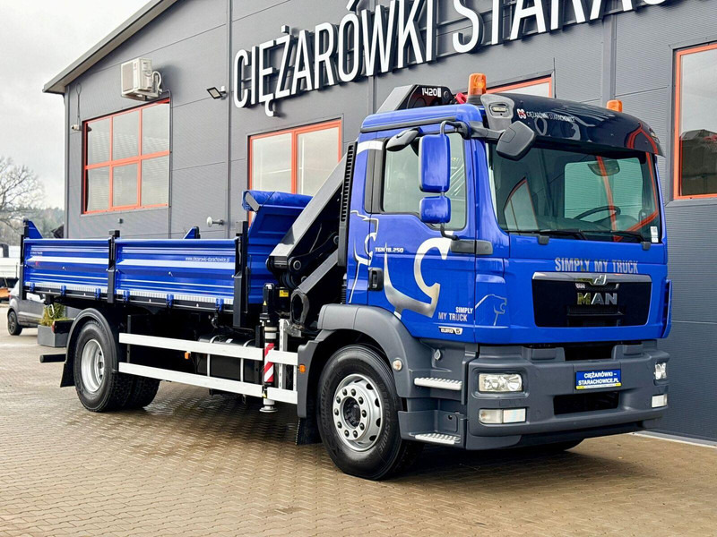 Leie MAN TGM TGL TGS 18.250 // wywrotka 3-S + HDS HMF 1420 - K2 // bu MAN TGM TGL TGS 18.250 // wywrotka 3-S + HDS HMF 1420 - K2 // bu: bilde 7