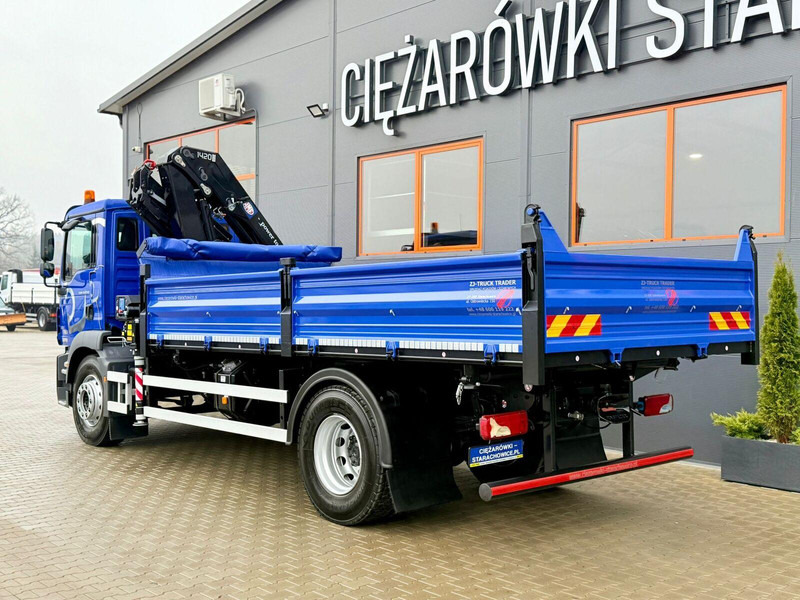 MAN TGM TGL TGS 18.250 // wywrotka 3-S + HDS HMF 1420 - K2 // bu - Tippbil, Kranbil: bilde 3 MAN TGM TGL TGS 18.250 // wywrotka 3-S + HDS HMF 1420 - K2 // bu - Tippbil, Kranbil: bilde 3