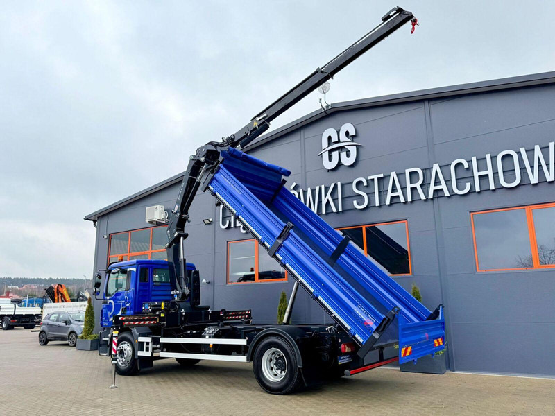 Leie MAN TGM TGL TGS 18.250 // wywrotka 3-S + HDS HMF 1420 - K2 // bu MAN TGM TGL TGS 18.250 // wywrotka 3-S + HDS HMF 1420 - K2 // bu: bilde 14