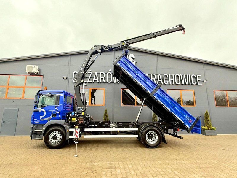 Leie MAN TGM TGL TGS 18.250 // wywrotka 3-S + HDS HMF 1420 - K2 // bu MAN TGM TGL TGS 18.250 // wywrotka 3-S + HDS HMF 1420 - K2 // bu: bilde 13