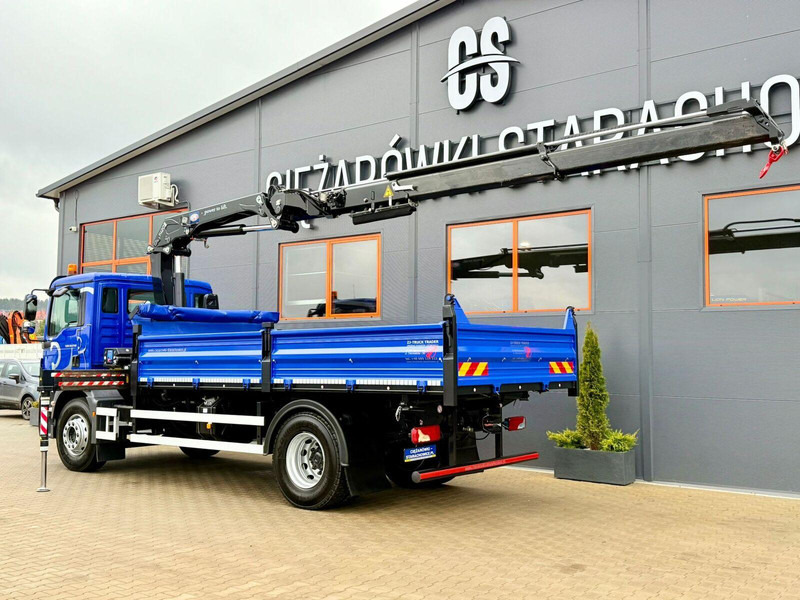 Leie MAN TGM TGL TGS 18.250 // wywrotka 3-S + HDS HMF 1420 - K2 // bu MAN TGM TGL TGS 18.250 // wywrotka 3-S + HDS HMF 1420 - K2 // bu: bilde 12