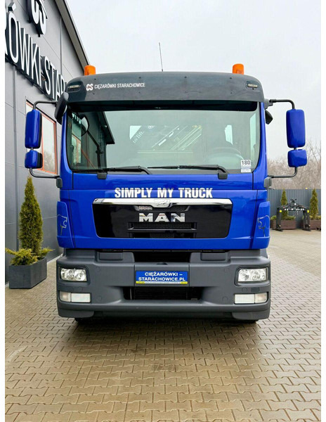 Leie MAN TGM TGL TGS 18.250 // wywrotka 3-S + HDS HMF 1420 - K2 // bu MAN TGM TGL TGS 18.250 // wywrotka 3-S + HDS HMF 1420 - K2 // bu: bilde 8