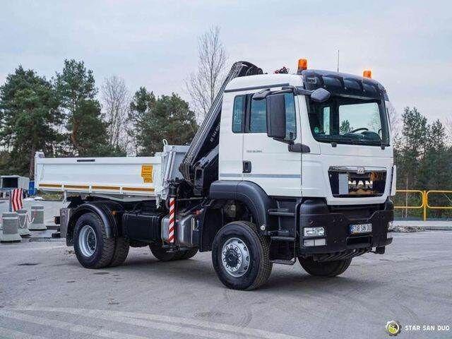 MAN TGS 18.360 4x4 HIAB 144 E-4 Crane Kipper - Tippbil, Kranbil: bilde 2 MAN TGS 18.360 4x4 HIAB 144 E-4 Crane Kipper - Tippbil, Kranbil: bilde 2