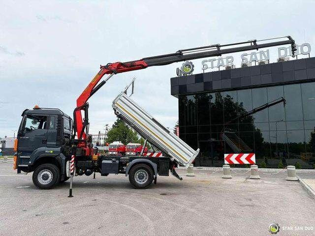 MAN TGS 18.480 PALFINGER PK 16502 HDS Crane,Kipper - Tippbil, Kranbil: bilde 4 MAN TGS 18.480 PALFINGER PK 16502 HDS Crane,Kipper - Tippbil, Kranbil: bilde 4