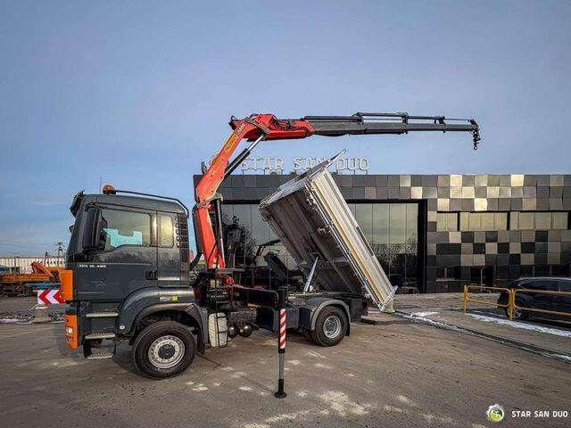 MAN TGS 18.480 PALFINGER PK 16502 HDS Crane,Kipper - Tippbil, Kranbil: bilde 2 MAN TGS 18.480 PALFINGER PK 16502 HDS Crane,Kipper - Tippbil, Kranbil: bilde 2