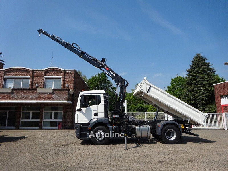 MAN TGS 22.400 - 3 way tipper + crane - Tippbil, Kranbil: bilde 4 MAN TGS 22.400 - 3 way tipper + crane - Tippbil, Kranbil: bilde 4