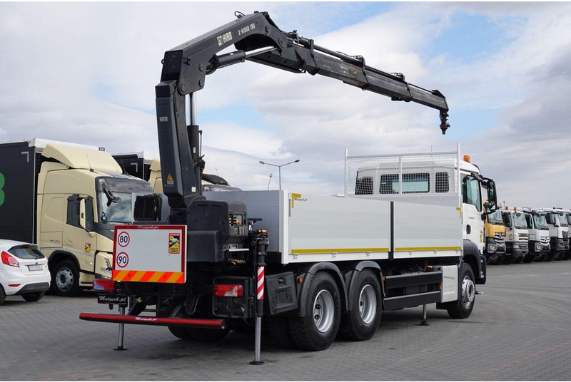 MAN TGS 26.320 / 6X4 / SKRZYNIOWY 6.5 M + HDS HIAB 188 BS-3 / MAX UD - Planbil, Kranbil: bilde 3 MAN TGS 26.320 / 6X4 / SKRZYNIOWY 6.5 M + HDS HIAB 188 BS-3 / MAX UD - Planbil, Kranbil: bilde 3