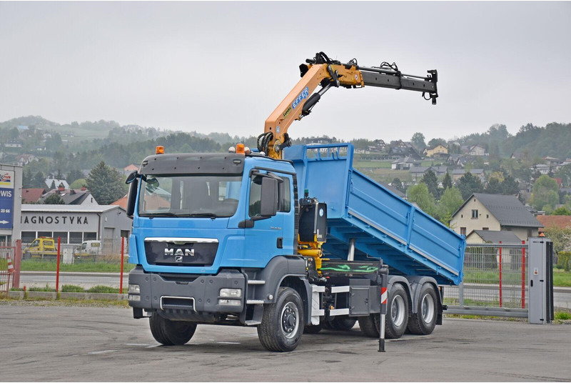 MAN TGS 26.360 - Tippbil, Kranbil: bilde 2 MAN TGS 26.360 - Tippbil, Kranbil: bilde 2