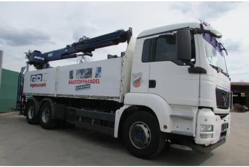 MAN TGS 26.360 - Planbil, Kranbil: bilde 2 MAN TGS 26.360 - Planbil, Kranbil: bilde 2