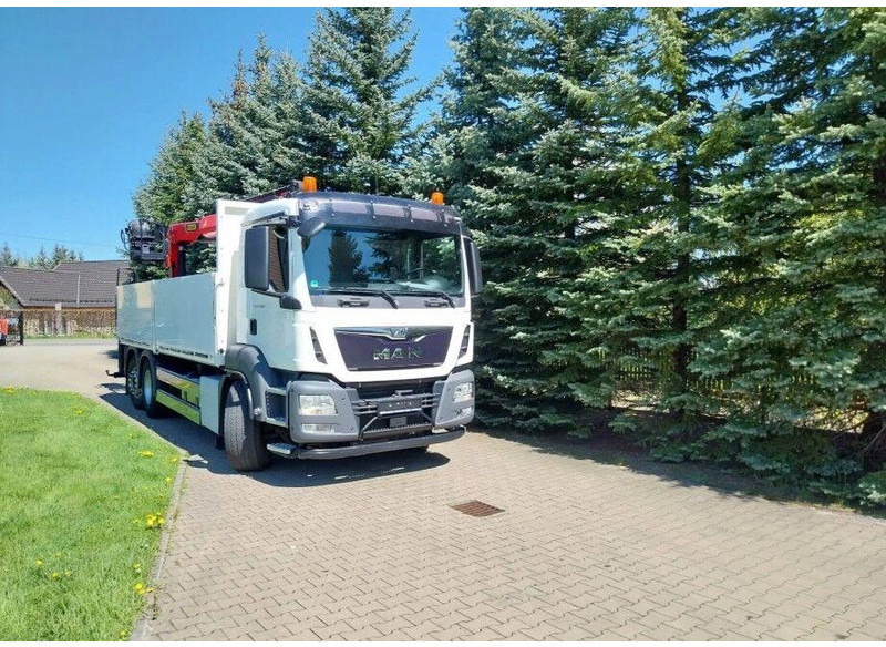 MAN TGS 26.400 Flatbed + Crane Palfinger PK 23001L - Planbil, Kranbil: bilde 5 MAN TGS 26.400 Flatbed + Crane Palfinger PK 23001L - Planbil, Kranbil: bilde 5