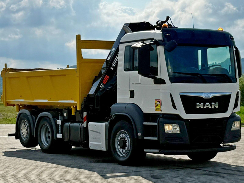 MAN TGS 26.400 * HIAB X-HIDUO 188 E-3 + FUNK * 6x4 - Tippbil, Kranbil: bilde 4 MAN TGS 26.400 * HIAB X-HIDUO 188 E-3 + FUNK * 6x4 - Tippbil, Kranbil: bilde 4