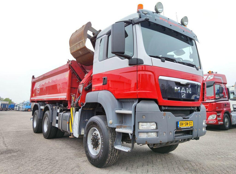 MAN TGS 26.400 - Tippbil, Kranbil: bilde 3 MAN TGS 26.400 - Tippbil, Kranbil: bilde 3
