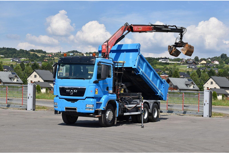 MAN TGS 26 400 - Tippbil, Kranbil: bilde 2 MAN TGS 26 400 - Tippbil, Kranbil: bilde 2