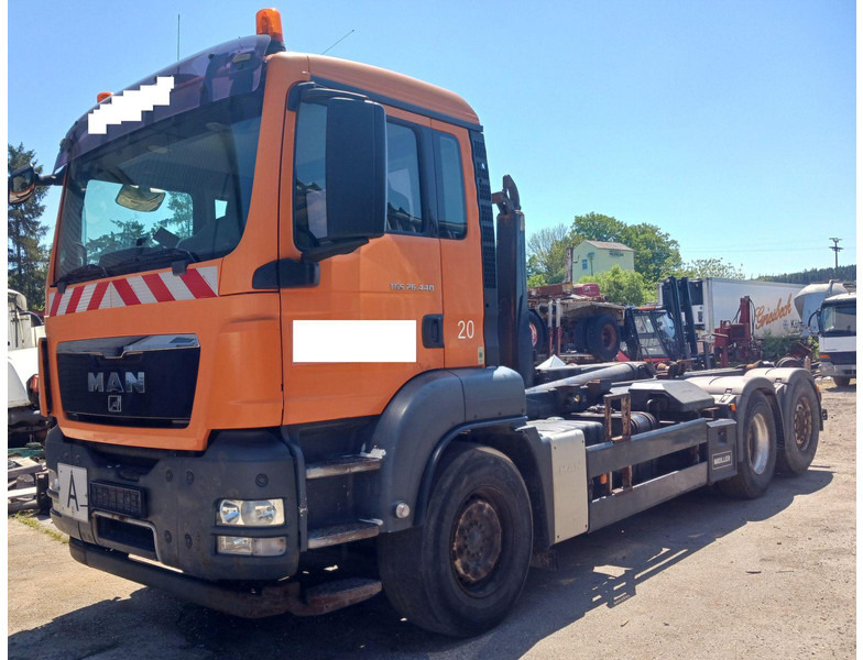 MAN TGS 26.440 Meiller RK2065, EURO5, GERMAN - Planbil, Kranbil: bilde 1 MAN TGS 26.440 Meiller RK2065, EURO5, GERMAN - Planbil, Kranbil: bilde 1