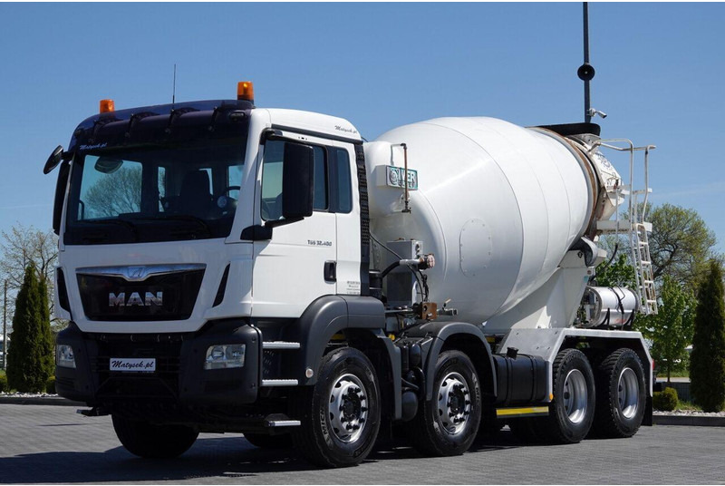 MAN TGS 32.400 / 8X4 / GRUSZKA / BETONOMIESZARKA / 9 M3 / IMER / MAN - Betongbil: bilde 1 MAN TGS 32.400 / 8X4 / GRUSZKA / BETONOMIESZARKA / 9 M3 / IMER / MAN - Betongbil: bilde 1
