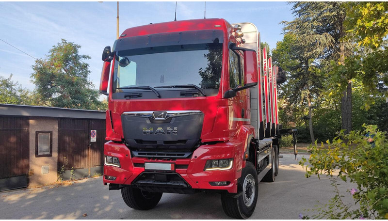 MAN TGS 33.520 - Tømmerbil, Kranbil: bilde 1 MAN TGS 33.520 - Tømmerbil, Kranbil: bilde 1