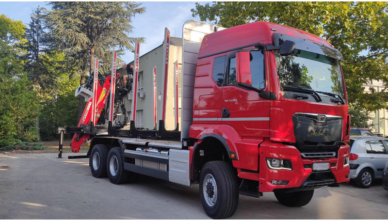 MAN TGS 33.520 - Tømmerbil, Kranbil: bilde 2 MAN TGS 33.520 - Tømmerbil, Kranbil: bilde 2