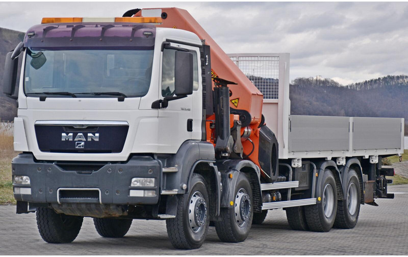 MAN TGS 35.400 - Tippbil, Kranbil: bilde 4 MAN TGS 35.400 - Tippbil, Kranbil: bilde 4