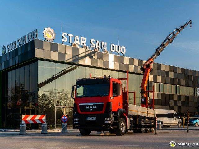MAN TGS 35.400 - Planbil, Kranbil: bilde 3 MAN TGS 35.400 - Planbil, Kranbil: bilde 3