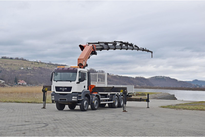 MAN TGS 35.400 - Tippbil, Kranbil: bilde 2 MAN TGS 35.400 - Tippbil, Kranbil: bilde 2