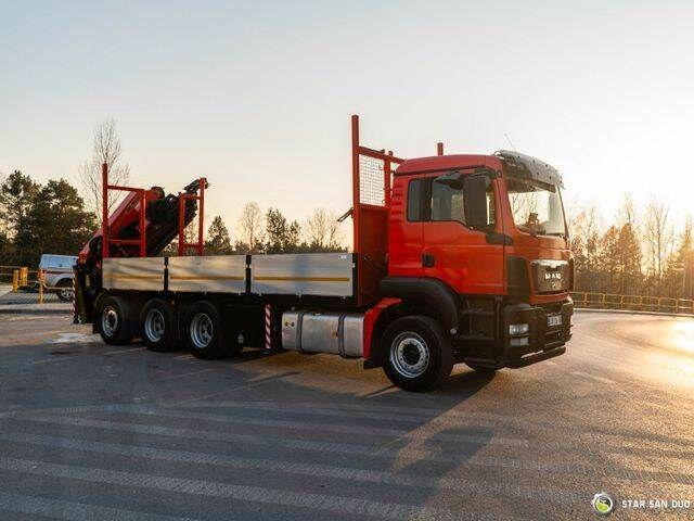 MAN TGS 35.400 - Planbil, Kranbil: bilde 2 MAN TGS 35.400 - Planbil, Kranbil: bilde 2