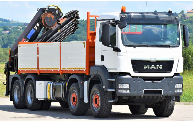 MAN TGS 35.440 * HIAB 322 EP-5HIPRO+FUNK / 8x4! - Planbil, Kranbil: bilde 2 MAN TGS 35.440 * HIAB 322 EP-5HIPRO+FUNK / 8x4! - Planbil, Kranbil: bilde 2