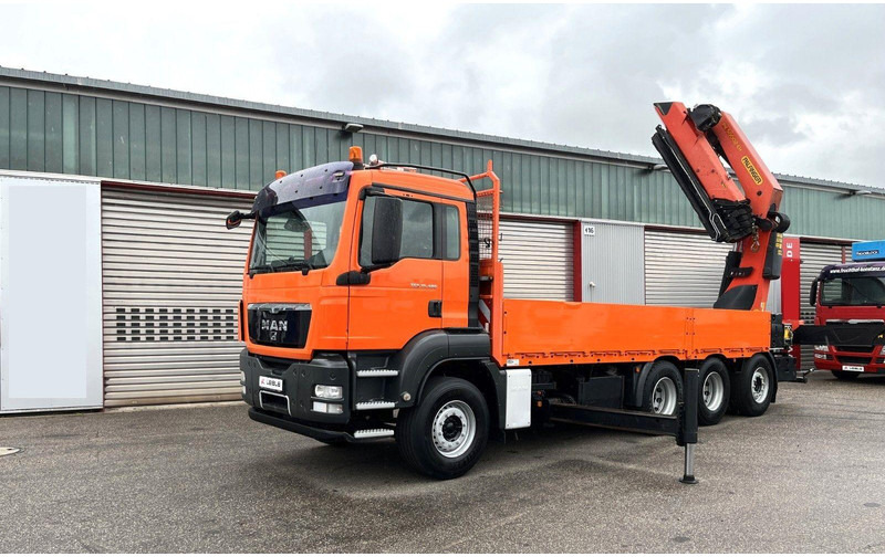 MAN TGS 35.480 8x4 Crane Palfinger PK 50002EH - Planbil, Kranbil: bilde 2 MAN TGS 35.480 8x4 Crane Palfinger PK 50002EH - Planbil, Kranbil: bilde 2
