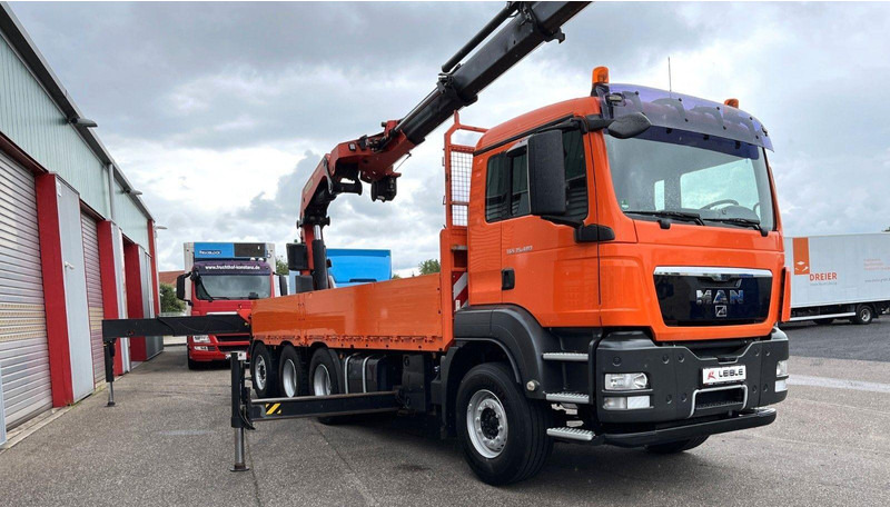 MAN TGS 35.480 8x4 Crane Palfinger PK 50002EH - Planbil, Kranbil: bilde 4 MAN TGS 35.480 8x4 Crane Palfinger PK 50002EH - Planbil, Kranbil: bilde 4