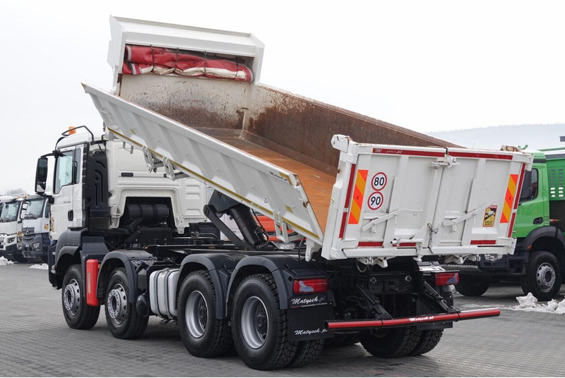 MAN TGS 35.480 / 8x4 / WYWROTKA / BORDMATIC / HYDROBURTA / OPONY 100 - Tippbil: bilde 3 MAN TGS 35.480 / 8x4 / WYWROTKA / BORDMATIC / HYDROBURTA / OPONY 100 - Tippbil: bilde 3