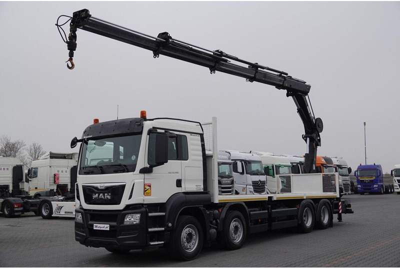 MAN TGS 35.480 - Planbil, Kranbil: bilde 1 MAN TGS 35.480 - Planbil, Kranbil: bilde 1