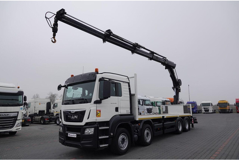 MAN TGS 35.480 - Planbil, Kranbil: bilde 2 MAN TGS 35.480 - Planbil, Kranbil: bilde 2