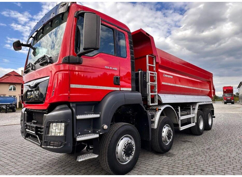 MAN TGS 41.480 8x8 - Tippbil: bilde 4 MAN TGS 41.480 8x8 - Tippbil: bilde 4