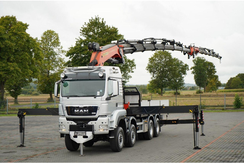 MAN TGS 41.480 - Planbil, Kranbil: bilde 2 MAN TGS 41.480 - Planbil, Kranbil: bilde 2