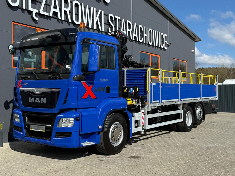 MAN TGS TGX 26.360 / E6 / 143tys km !!! skrzynia + żuraw HMF / manua - Planbil, Kranbil: bilde 4 MAN TGS TGX 26.360 / E6 / 143tys km !!! skrzynia + żuraw HMF / manua - Planbil, Kranbil: bilde 4