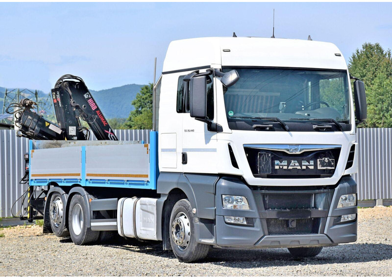 MAN TGX 26.440 - Planbil, Kranbil: bilde 4 MAN TGX 26.440 - Planbil, Kranbil: bilde 4