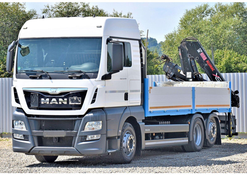 MAN TGX 26.440 - Planbil, Kranbil: bilde 3 MAN TGX 26.440 - Planbil, Kranbil: bilde 3