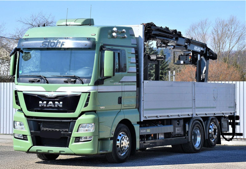 MAN TGX 26.440 Pritsche 6,60 m* ATLAS 125.2V-A12VB - Planbil, Kranbil: bilde 4 MAN TGX 26.440 Pritsche 6,60 m* ATLAS 125.2V-A12VB - Planbil, Kranbil: bilde 4