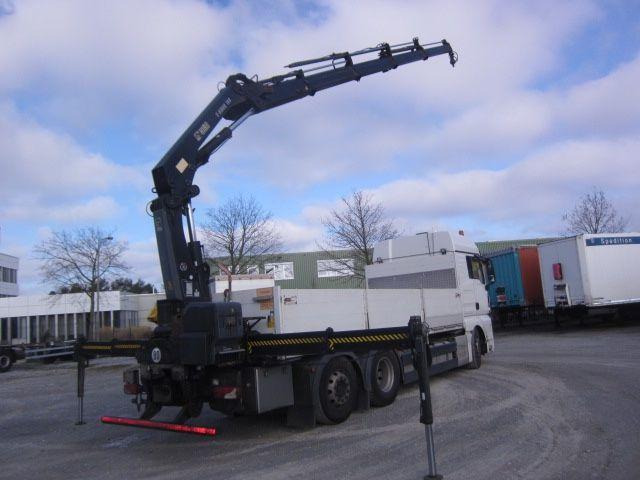 MAN TGX 26.440 mit Hiab-Kran Funkfernbedienung - Planbil, Kranbil: bilde 5 MAN TGX 26.440 mit Hiab-Kran Funkfernbedienung - Planbil, Kranbil: bilde 5